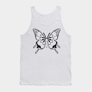 Art Butterfly Tank Top